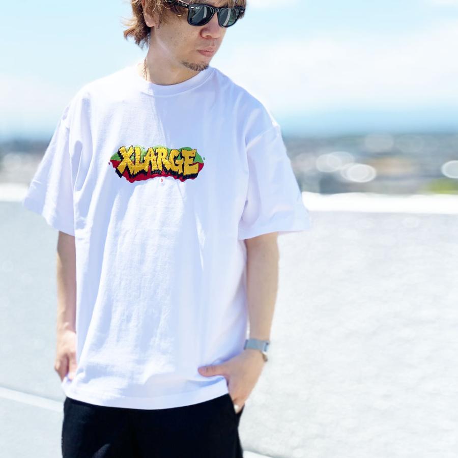 XLARGE 全3色 エクストララージ Tシャツ GRAFFITI LOGO S/S TEE