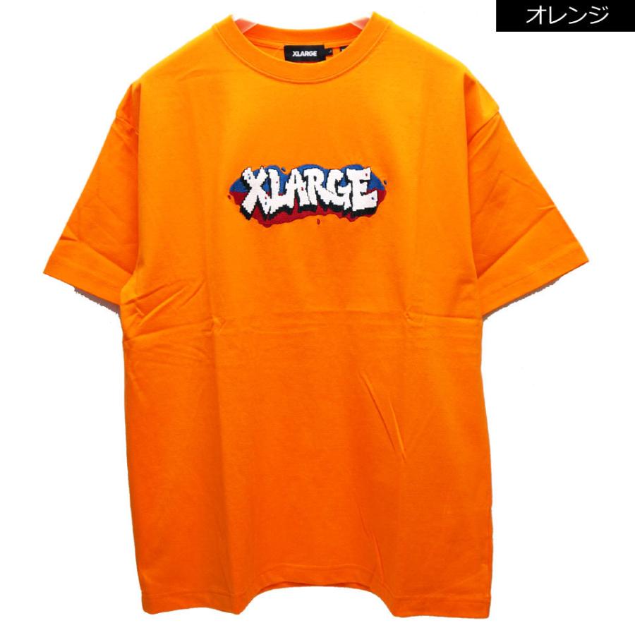 XLARGE 全3色 エクストララージ Tシャツ GRAFFITI LOGO S/S TEE