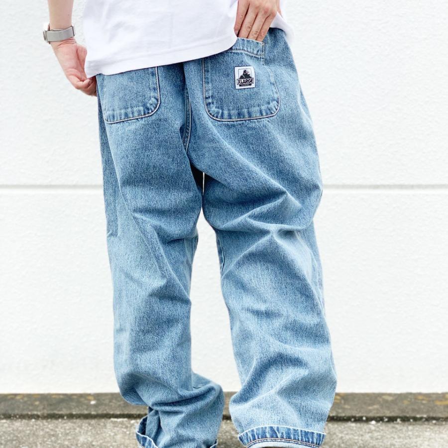 XLARGE 全2色 エクストララージ ワイドパンツ デニムパンツ XLARGE 全2色 エクストララージ ワイドパンツ デニムパンツ