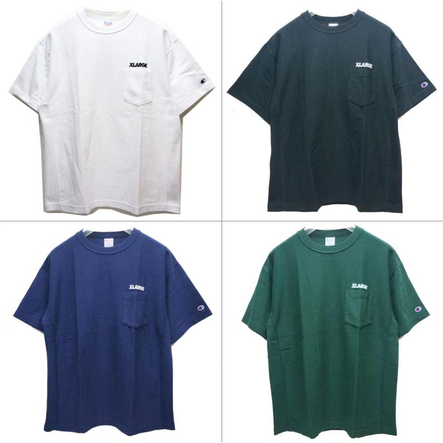 XLARGE 全4色 エクストララージ Tシャツ × CHAMPION REVERSE
