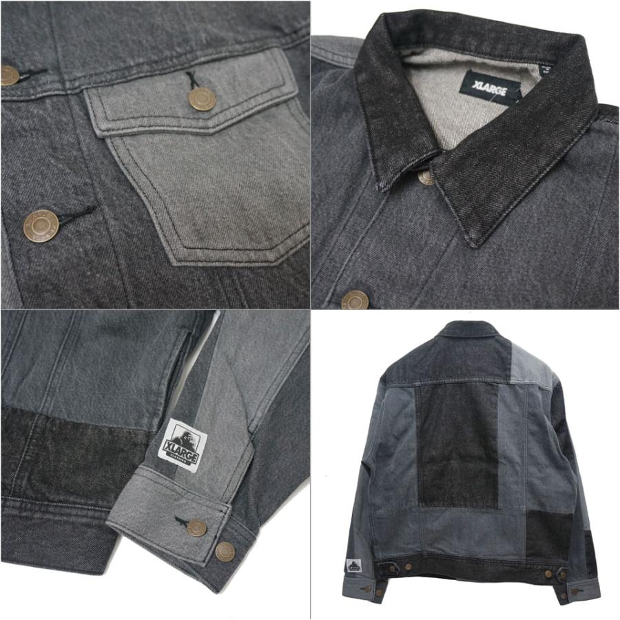 XLARGE エクストララージ デニムジャケット Gジャン PATCHWORK XLARGE エクストララージ デニムジャケット Gジャン PATCHWORK