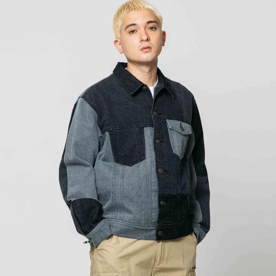 XLARGE エクストララージ デニムジャケット Gジャン PATCHWORK XLARGE エクストララージ デニムジャケット Gジャン PATCHWORK