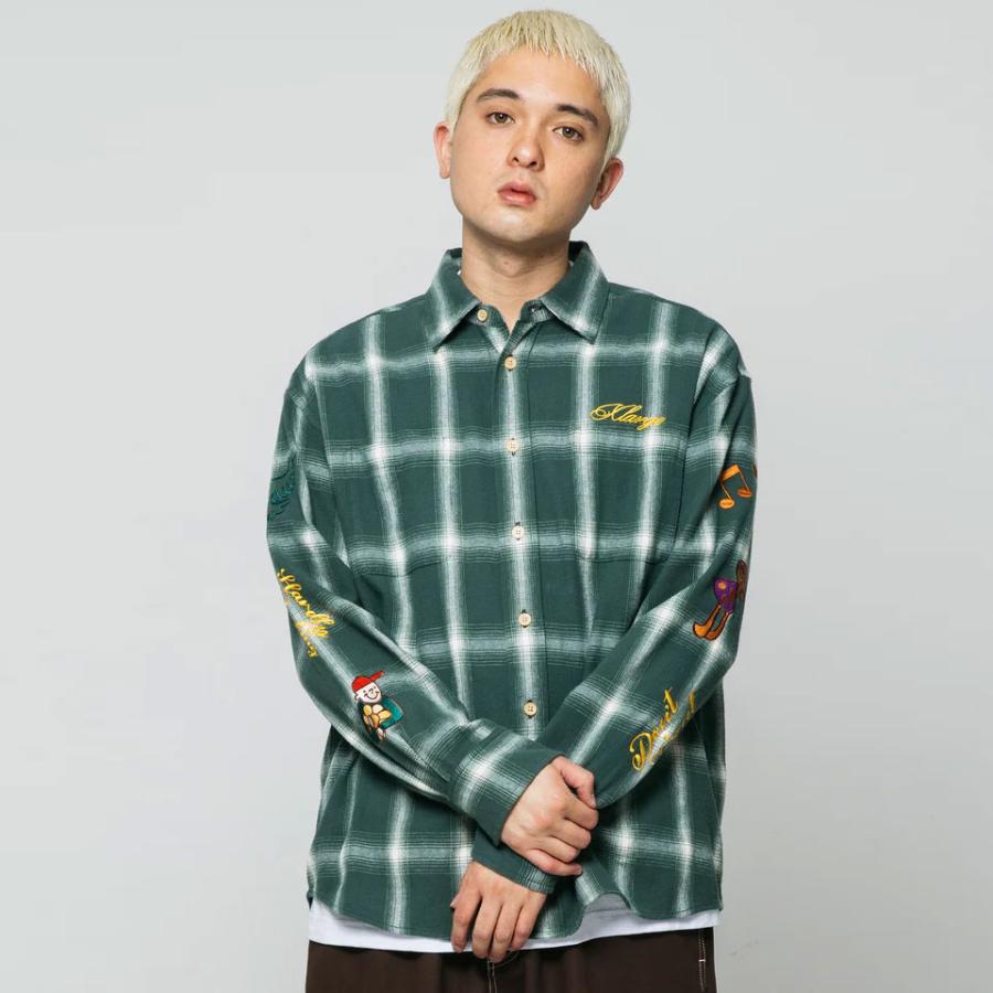 XLARGE 全2色 エクストララージ ネルシャツ RANDOM THINGS XLARGE 全2色 エクストララージ ネルシャツ RANDOM THINGS