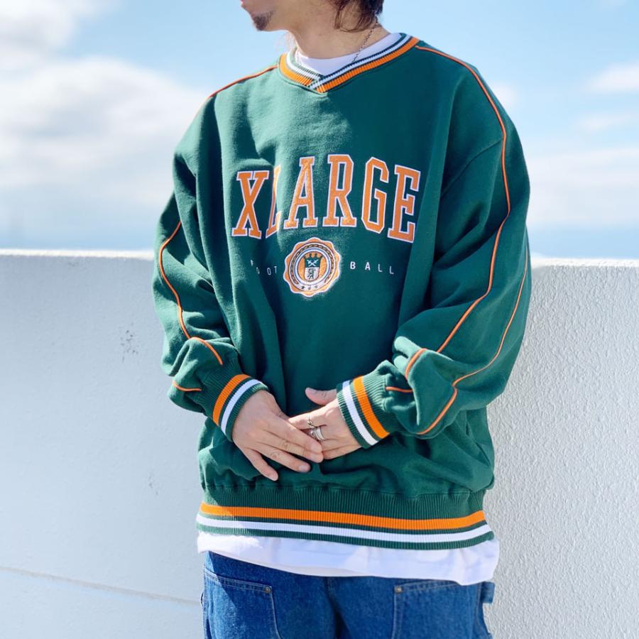 XLARGE（エクストラ ラージ） 全2色 クルースウェット トレーナー 