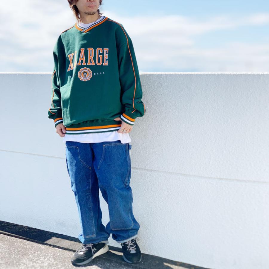 XLARGE 全2色 エクストララージ クルースウェット トレーナー