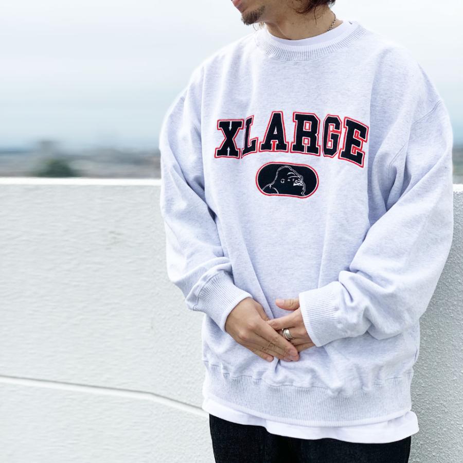 XLARGE（エクストラ ラージ） セール 全2色 クルースウェット
