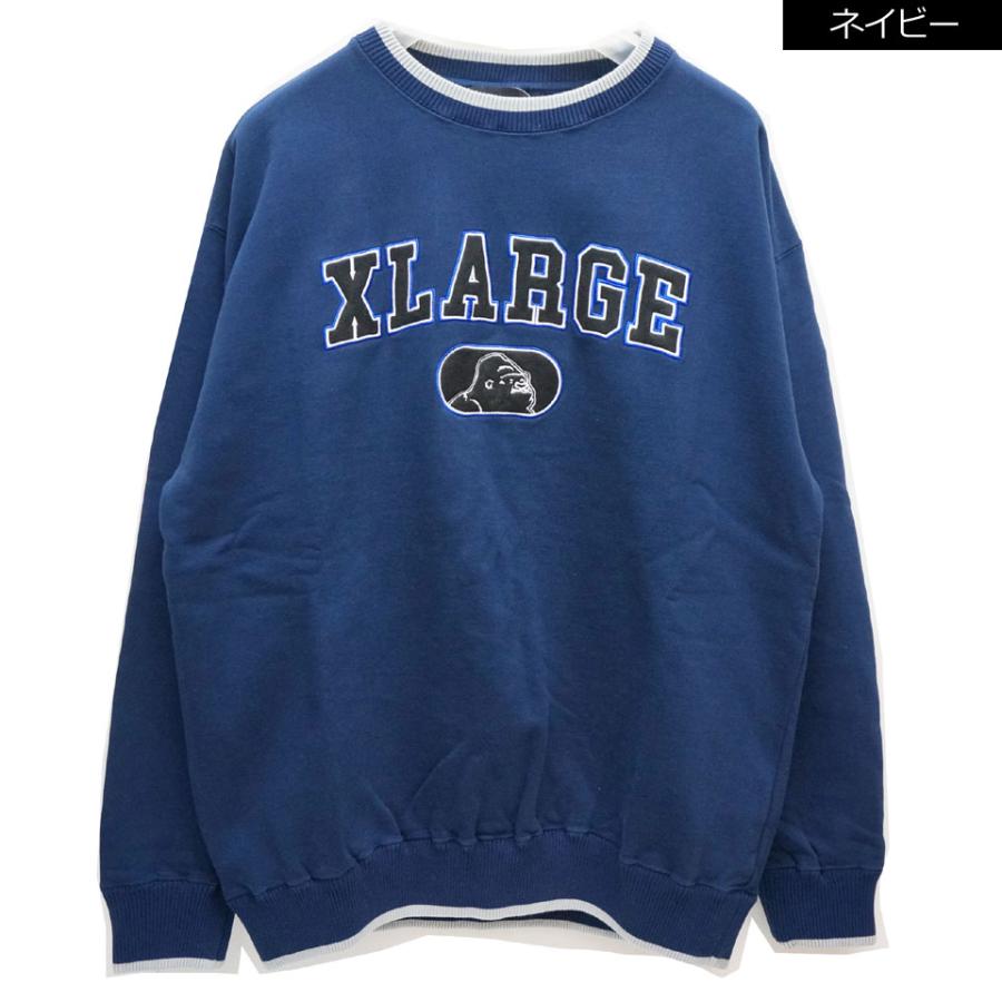 XLARGE（エクストラ ラージ） セール 全2色 クルースウェット 
