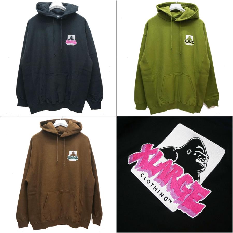 XLARGE グラフィティプリント パーカー XL XLARGE 全3色 エクストララージ パーカー GRAFFITI PULLOVER