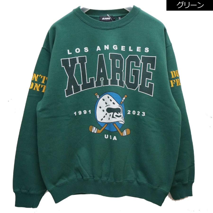 XLARGE 全2色 エクストララージ クルースウェット トレーナー XLARGE 全2色 エクストララージ クルースウェット トレーナー