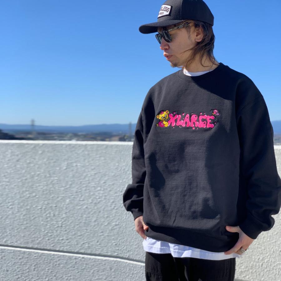 XLARGE 全3色 エクストララージ クルースウェット トレーナー