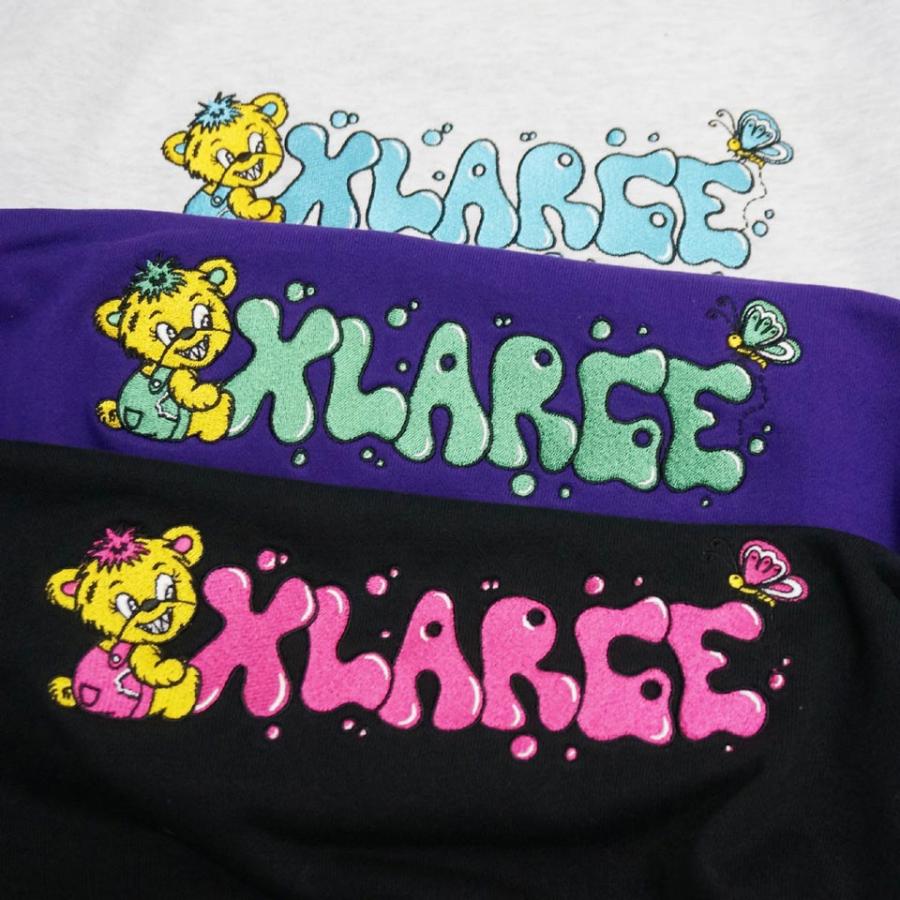XLARGE 全3色 エクストララージ クルースウェット トレーナー MAD BEAR