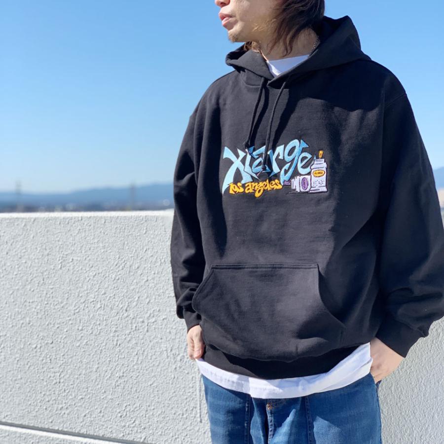 XLARGE グラフィティプリント パーカー XL XLARGE 全2色 エクストララージ パーカー XL GRAFFITI HOODED