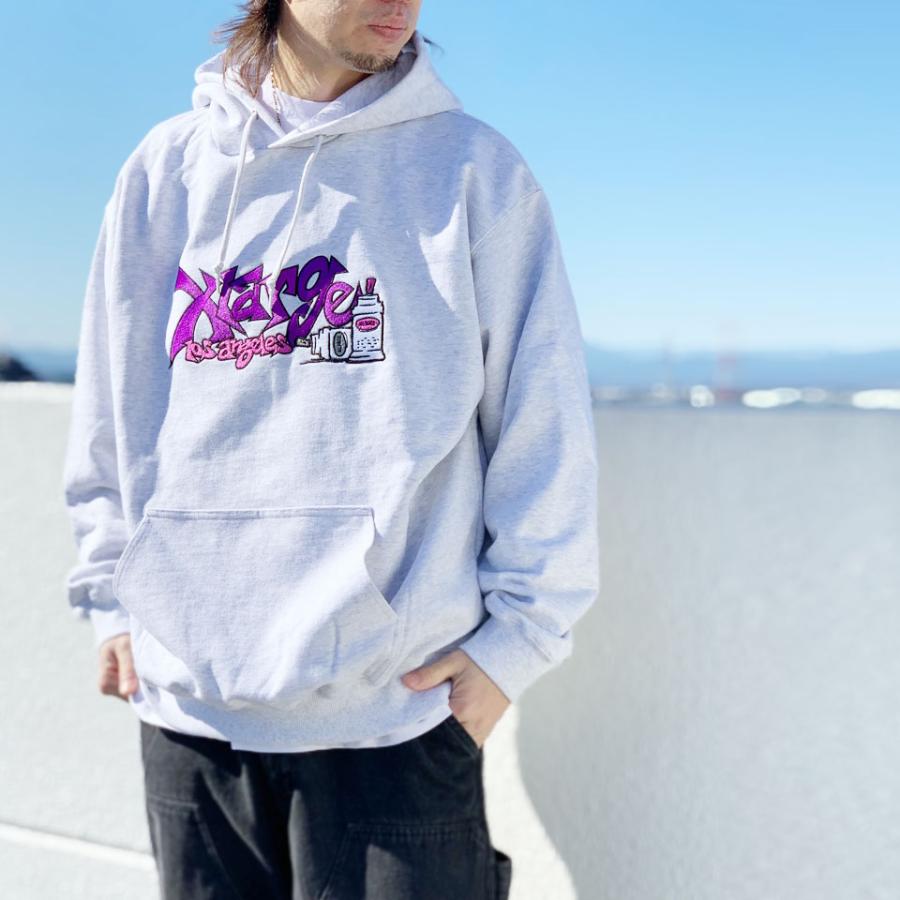 XLARGE（エクストラ ラージ） 全2色 パーカー XL GRAFFITI HOODED