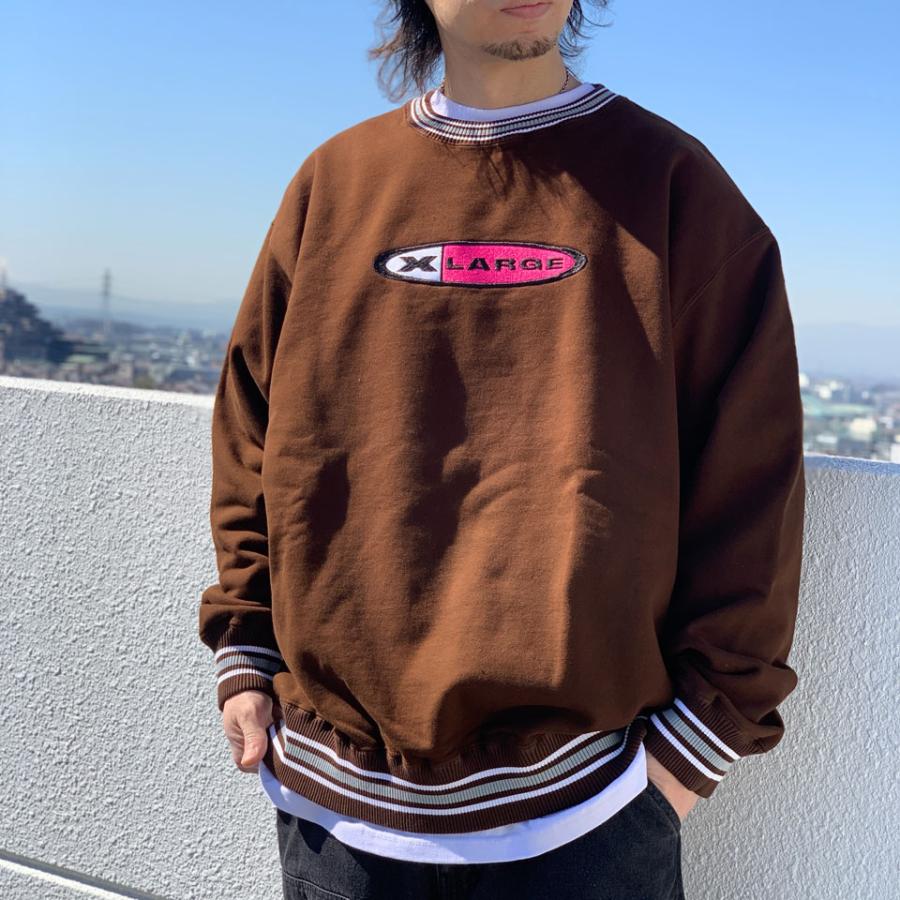 XLARGE（エクストラ ラージ） 全3色 クルースウェット トレーナー