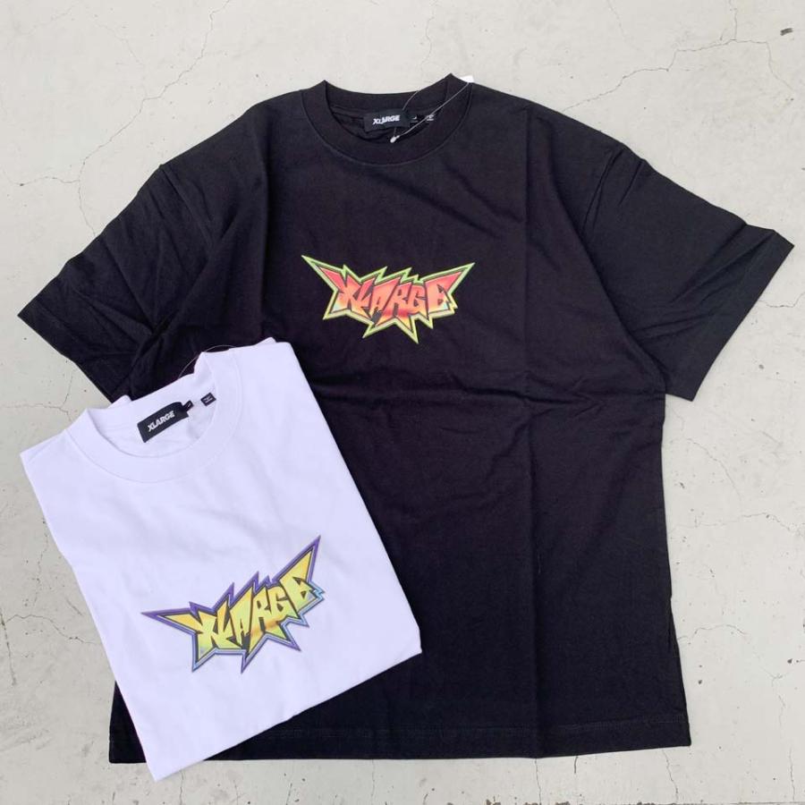 XLARGE 全2色 エクストララージ Tシャツ BURNING MONSTER 1 S/S TEE 