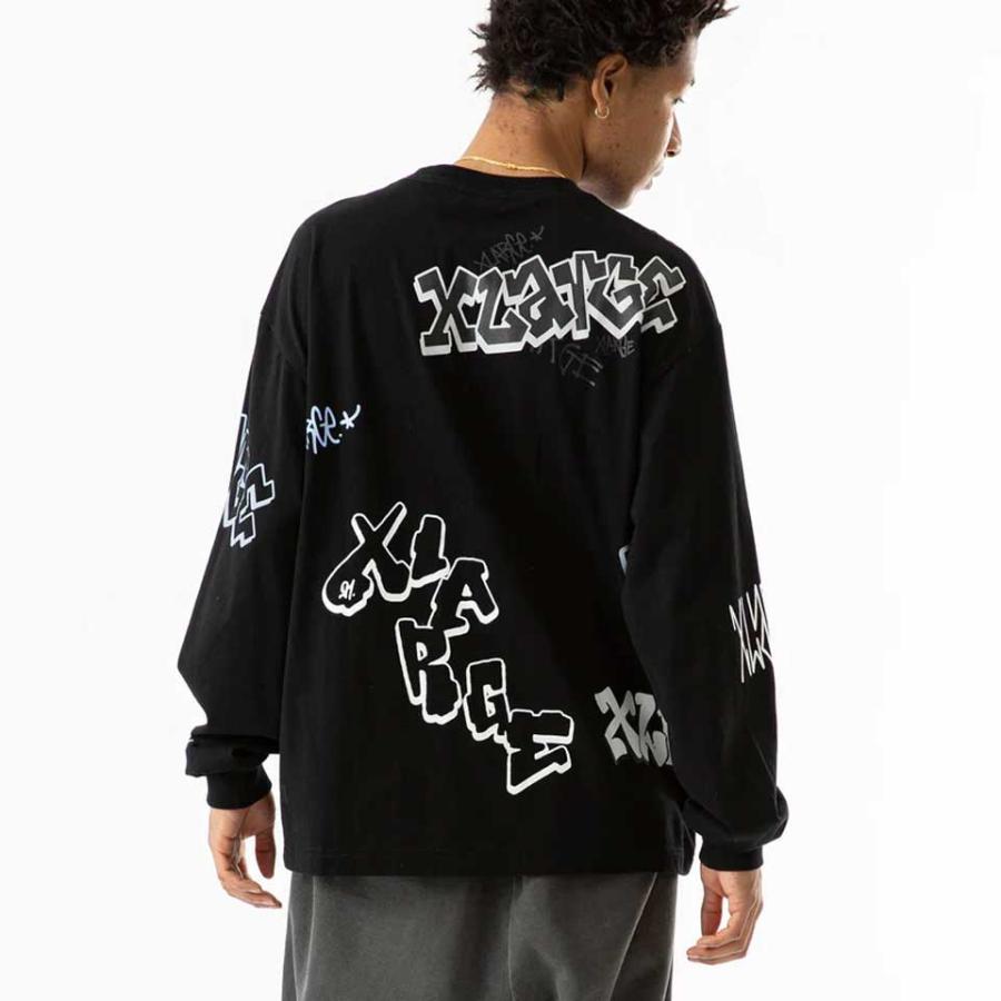 XLARGE（エクストラ ラージ） 全2色 ロンT Tシャツ GRAFFITI L/S TEE