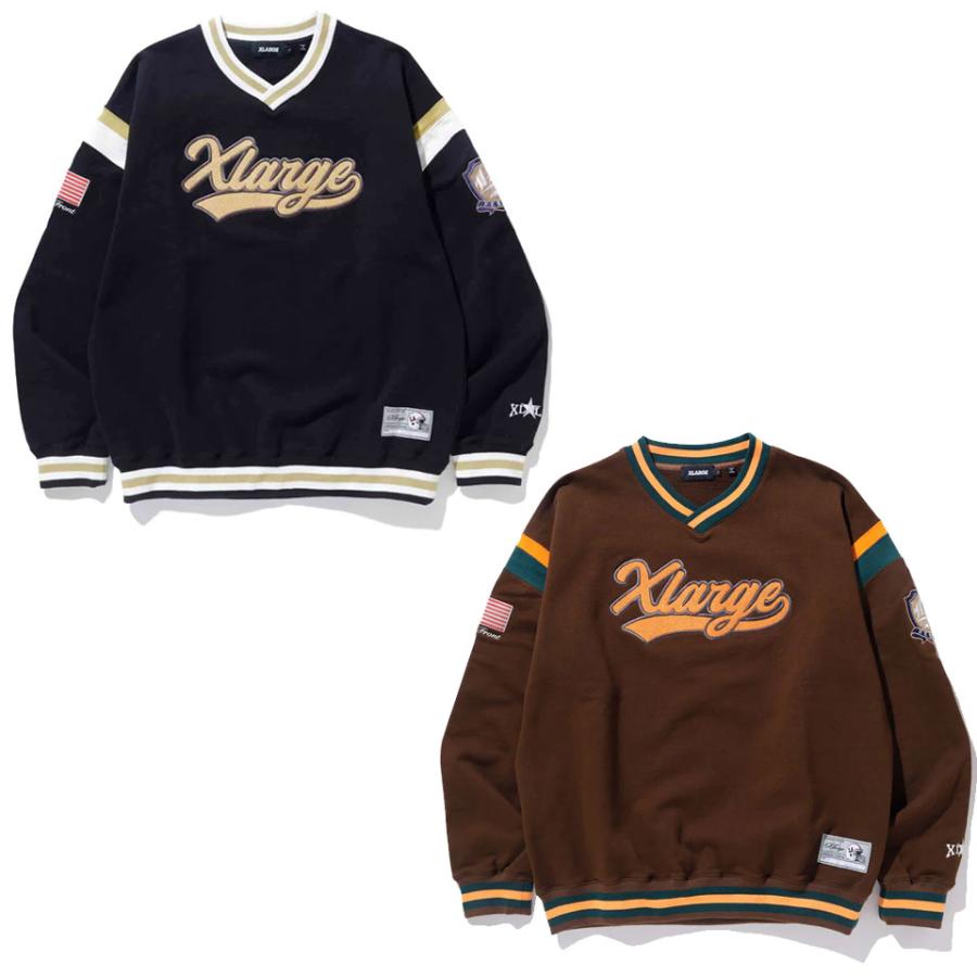 XLARGE 全2色 エクストララージ クルースウェット トレーナー XLARGE 全2色 エクストララージ クルースウェット トレーナー