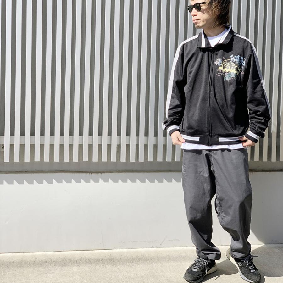 全2色 エクストララージ XLARGE トラックジャケット GRAFFITI TRACK JACKET ジャージ ブラック ライトブルー BLACK LT.BLUE 黒 青 101241021013｜mr-vibes｜04