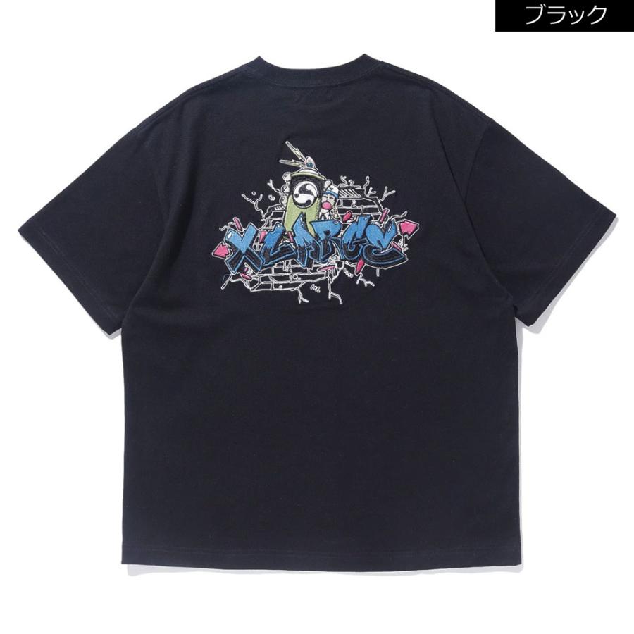 全2色 エクストララージ XLARGE Tシャツ AEROSOL GAFFITI S/S TEE 半袖 ホワイト 白 WHITE ブラック 黒 BLACK 101242011032｜mr-vibes｜06