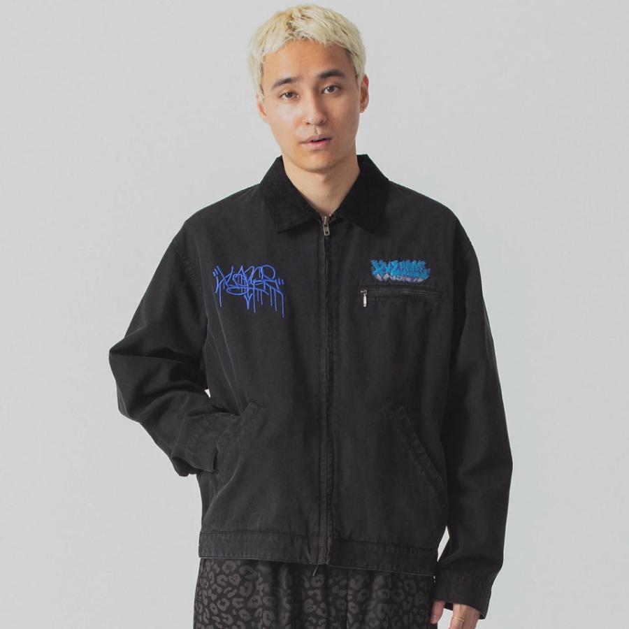 XLARGE 全2色 エクストララージ ワークジャケット OVERDYED WORK XLARGE 全2色 エクストララージ ワークジャケット OVERDYED WORK