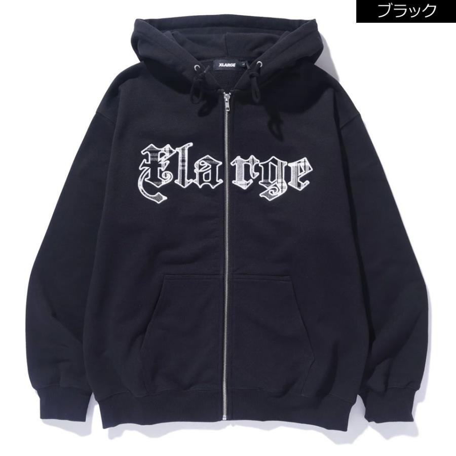 全2色 エクストララージ XLARGE ジップパーカー PATCHED LOGO 全2色 エクストララージ XLARGE ジップパーカー PATCHED LOGO