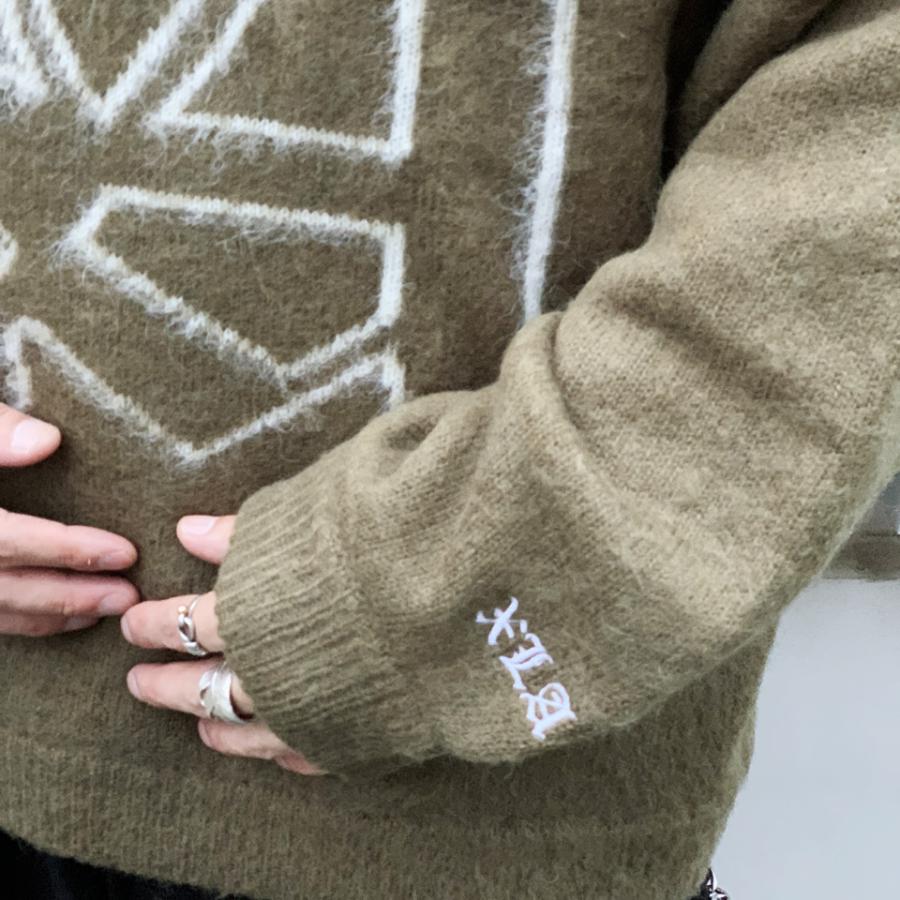 XLARGE（エクストラ ラージ） ニット セーター OLD ENGLISH MOHAIR 