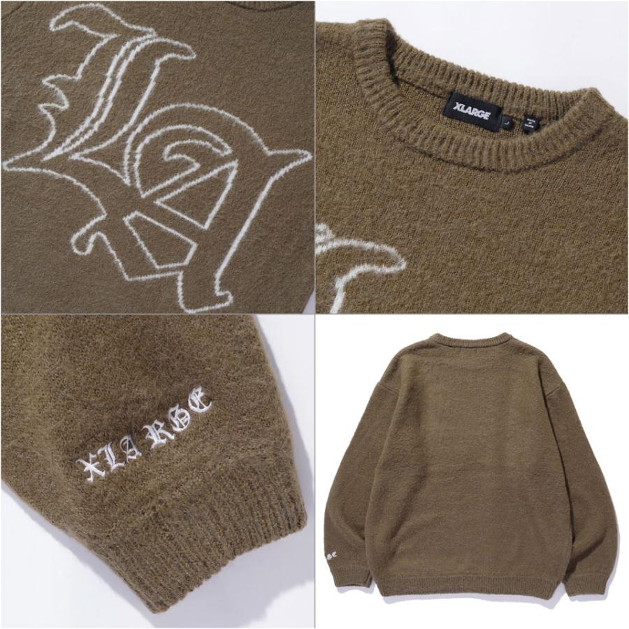 XLARGE（エクストラ ラージ） ニット セーター OLD ENGLISH MOHAIR