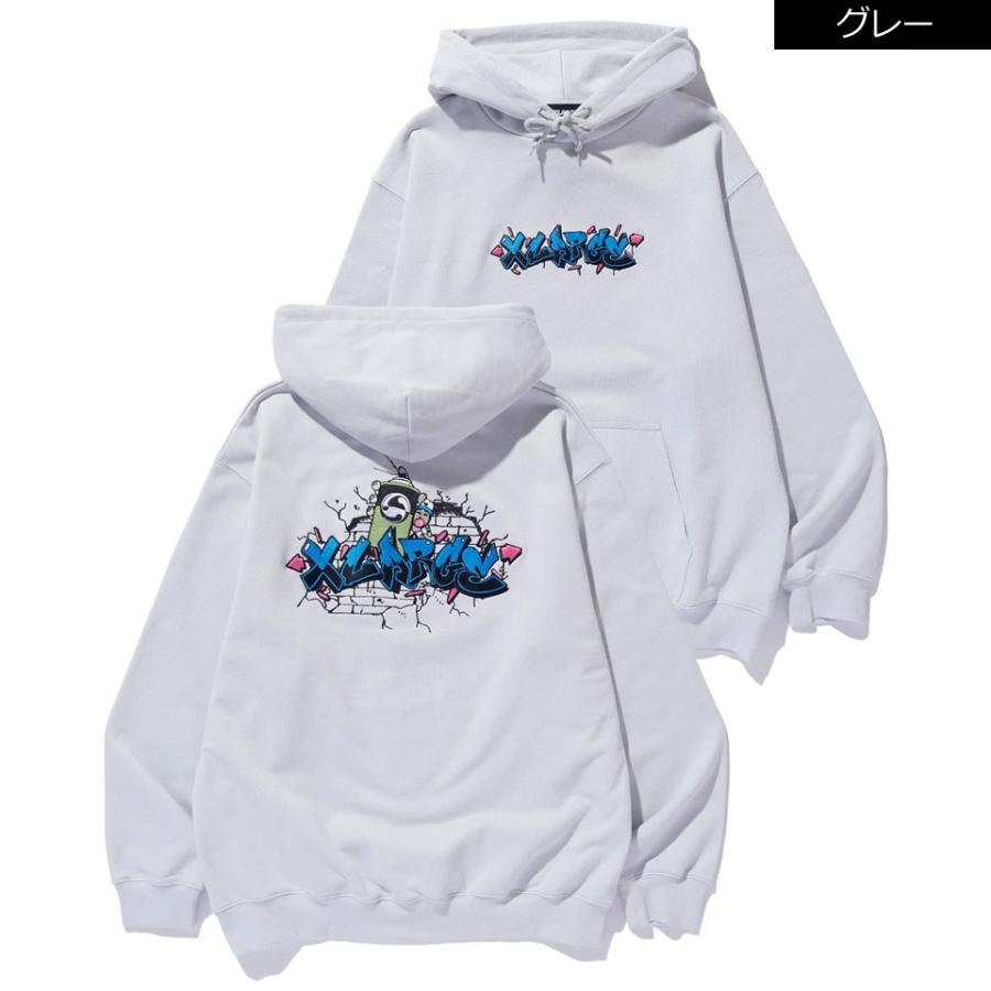 XLARGE（エクストラ ラージ） 全2色 パーカー AEROSOL GAFFITI HOODED