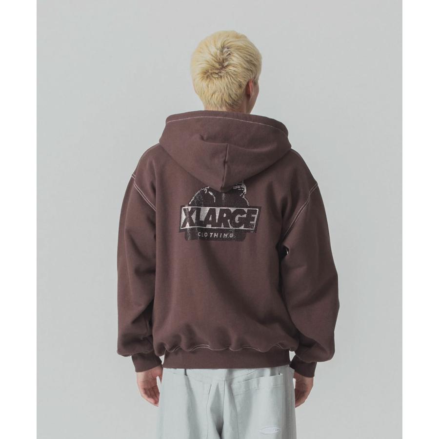 XLARGE 全2色 エクストララージ ジップパーカー RHINESTONE OG XLARGE 全2色 エクストララージ ジップパーカー RHINESTONE OG