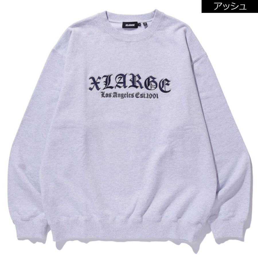 XLARGE（エクストラ ラージ） 全2色 クルースウェット OLD ENGLISH