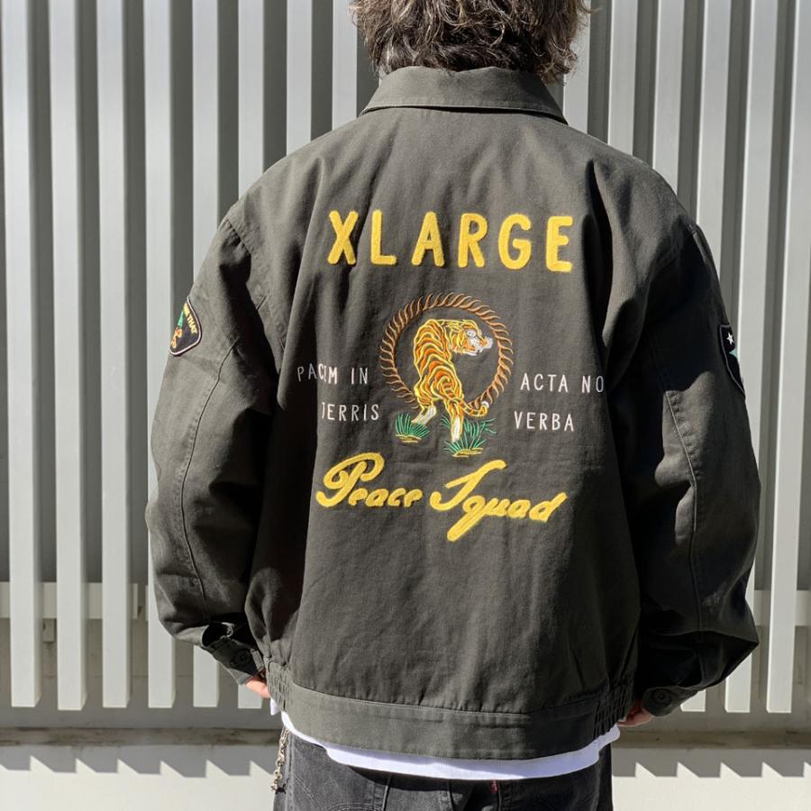 XLARGE（エクストラ ラージ） 全2色 ベトナムジャケット PEACE SQUAD