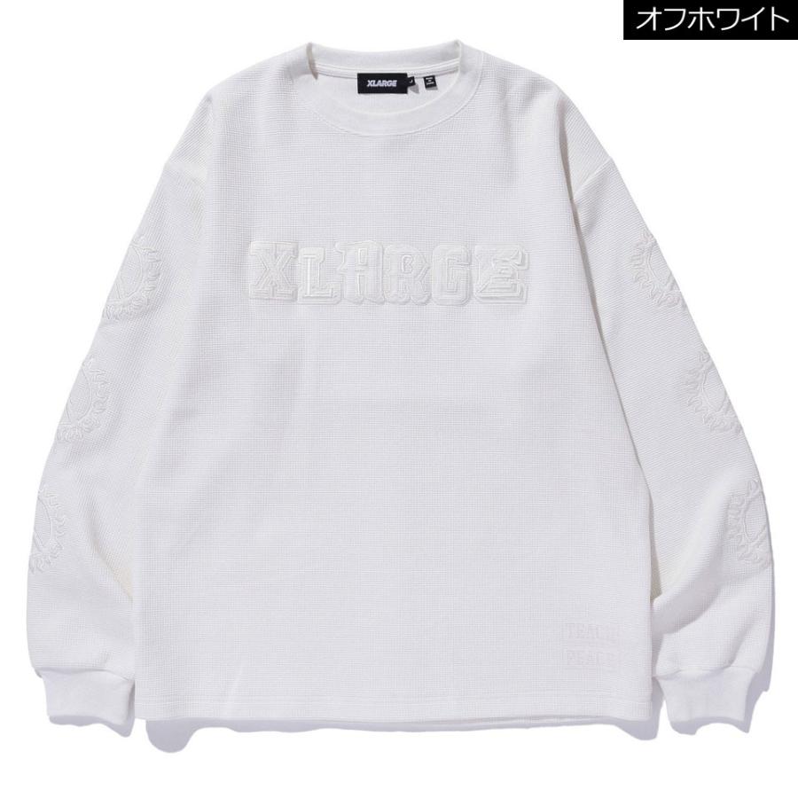 らら ホワイトXL XLARGE（エクストラ ラージ） 全2色 ロンT Tシャツ CAMPUS WAFFLE L/S