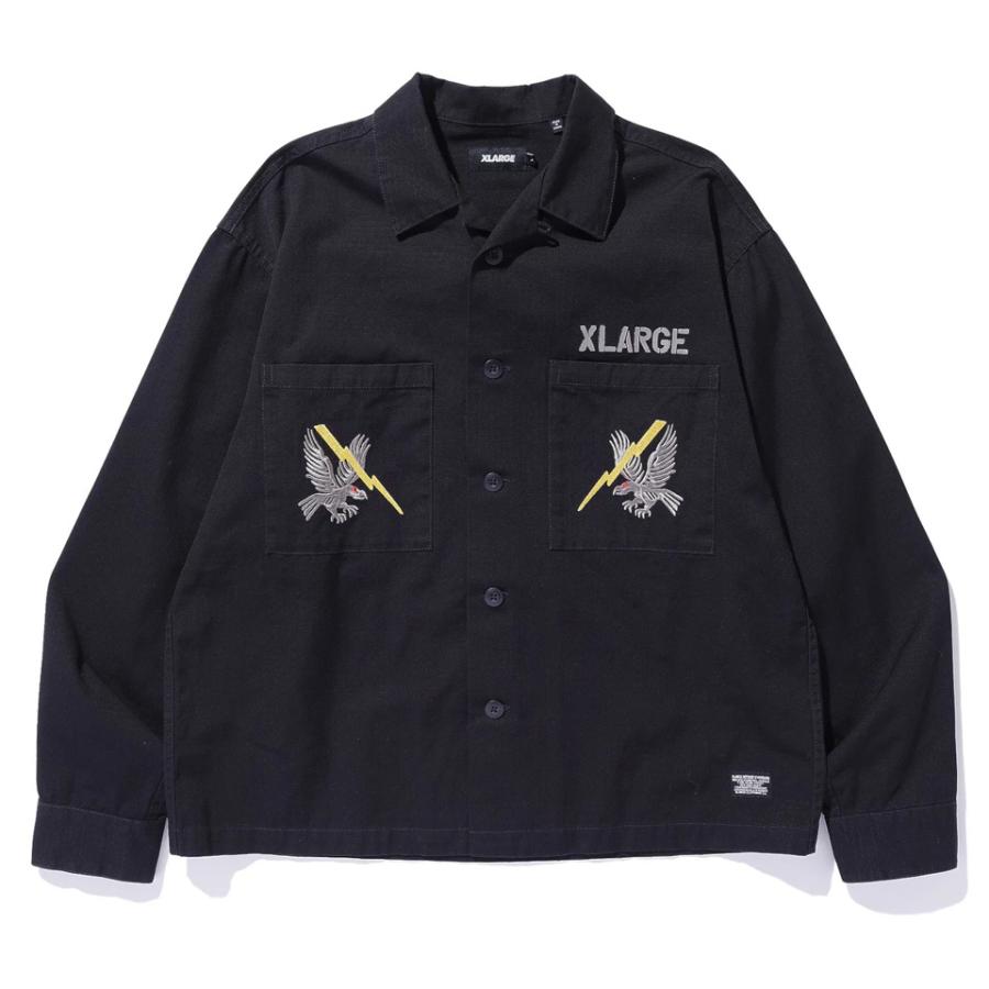 XLARGE（エクストラ ラージ） ミリタリーシャツ RIPSTOP MILITARY
