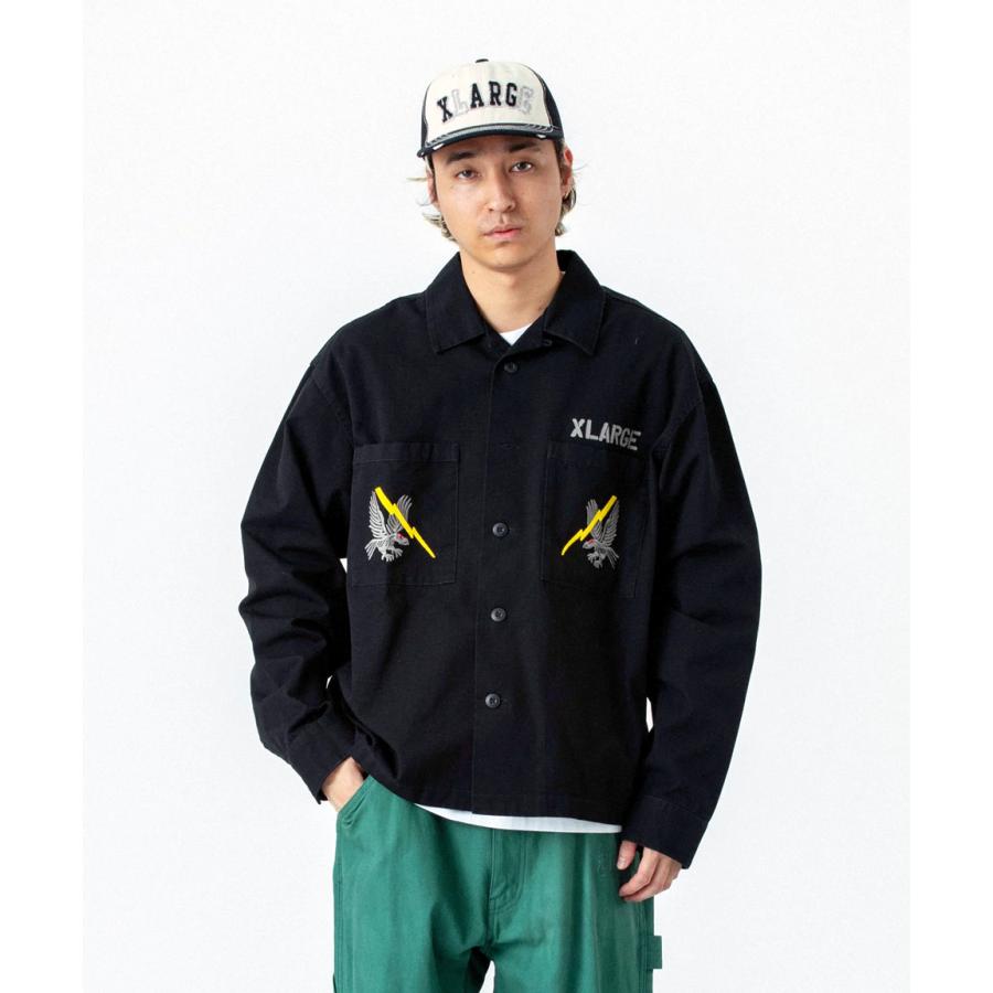 XLARGE（エクストラ ラージ） ミリタリーシャツ RIPSTOP MILITARY