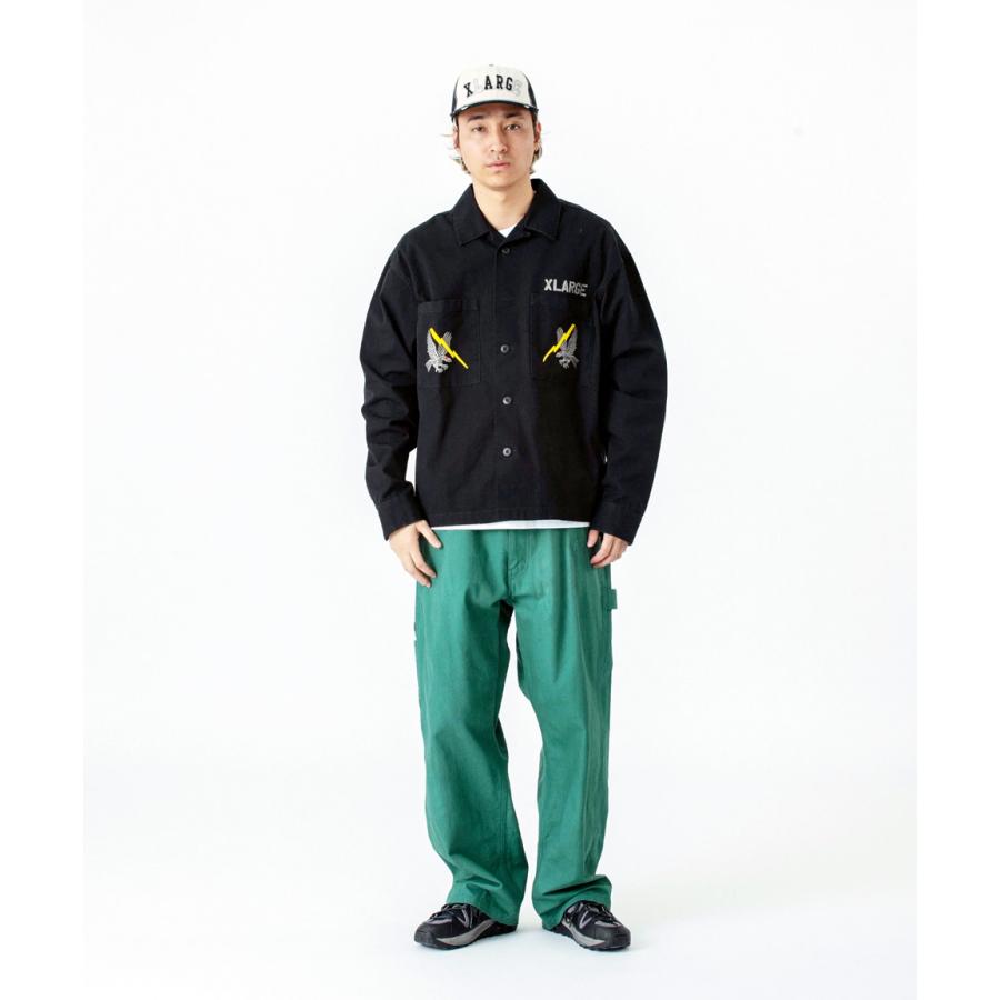 XLARGE（エクストラ ラージ） ミリタリーシャツ RIPSTOP MILITARY