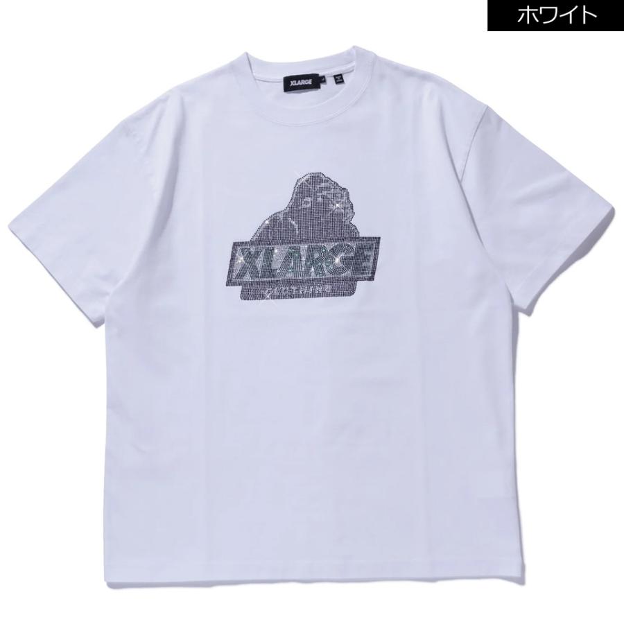 XLARGE（エクストラ ラージ） 全3色 XLARGE Tシャツ RHINE STONE