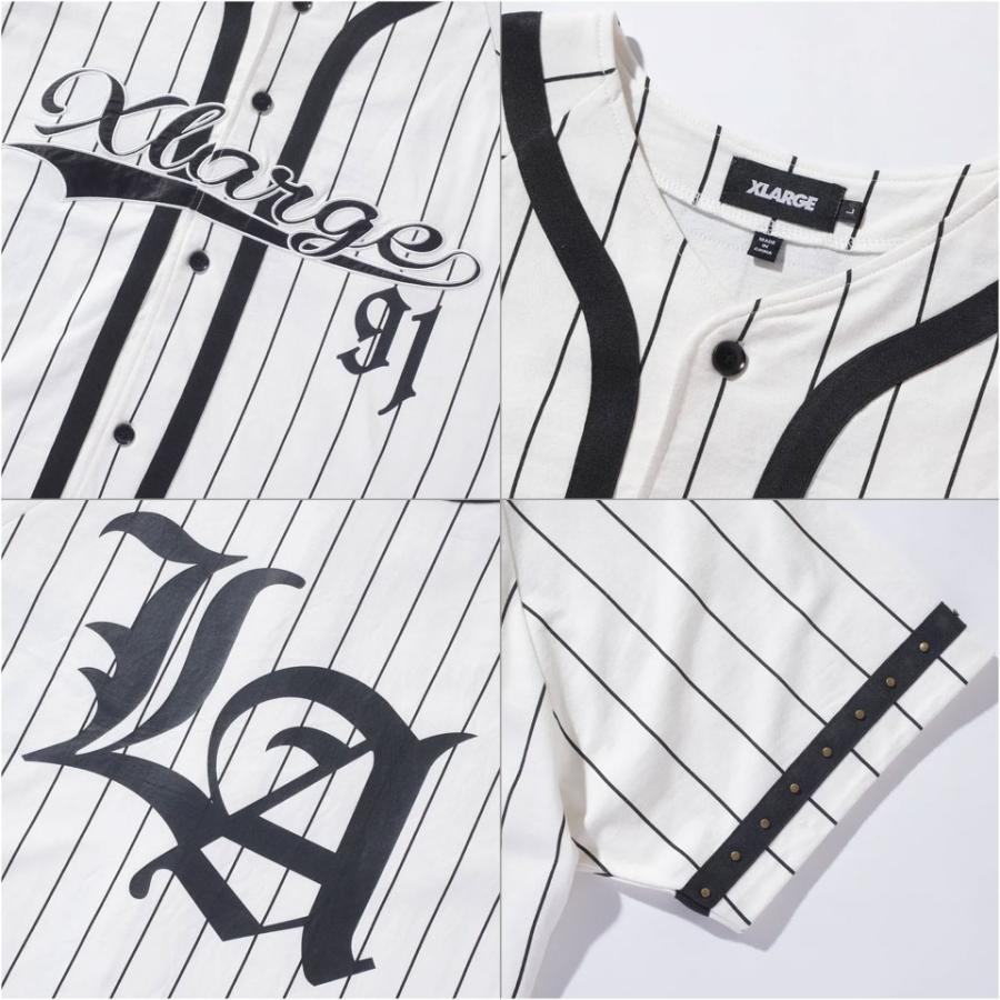 XLARGE（エクストラ ラージ） ベースボールシャツ STUDDED BASEBALL