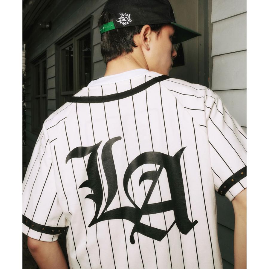 XLARGE（エクストラ ラージ） ベースボールシャツ STUDDED BASEBALL