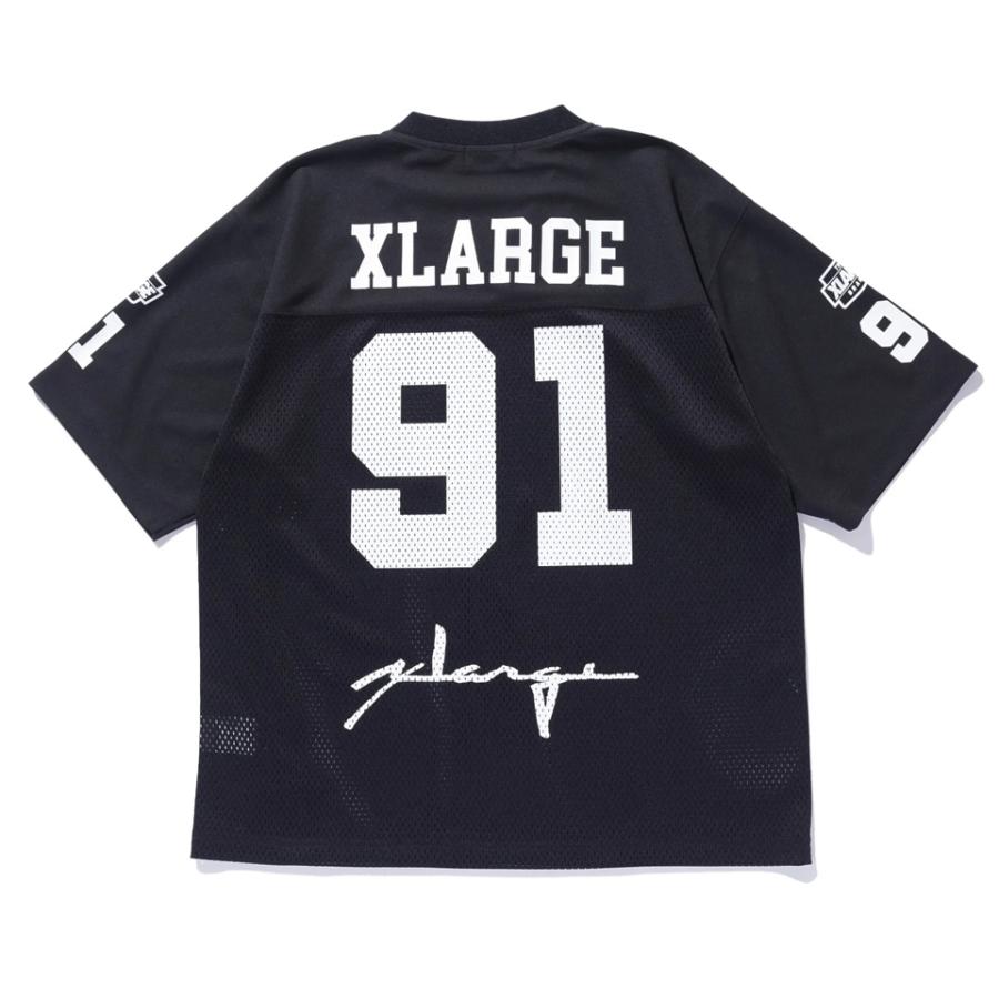 XLARGE エクストララージ フットボールシャツ DISTORTION