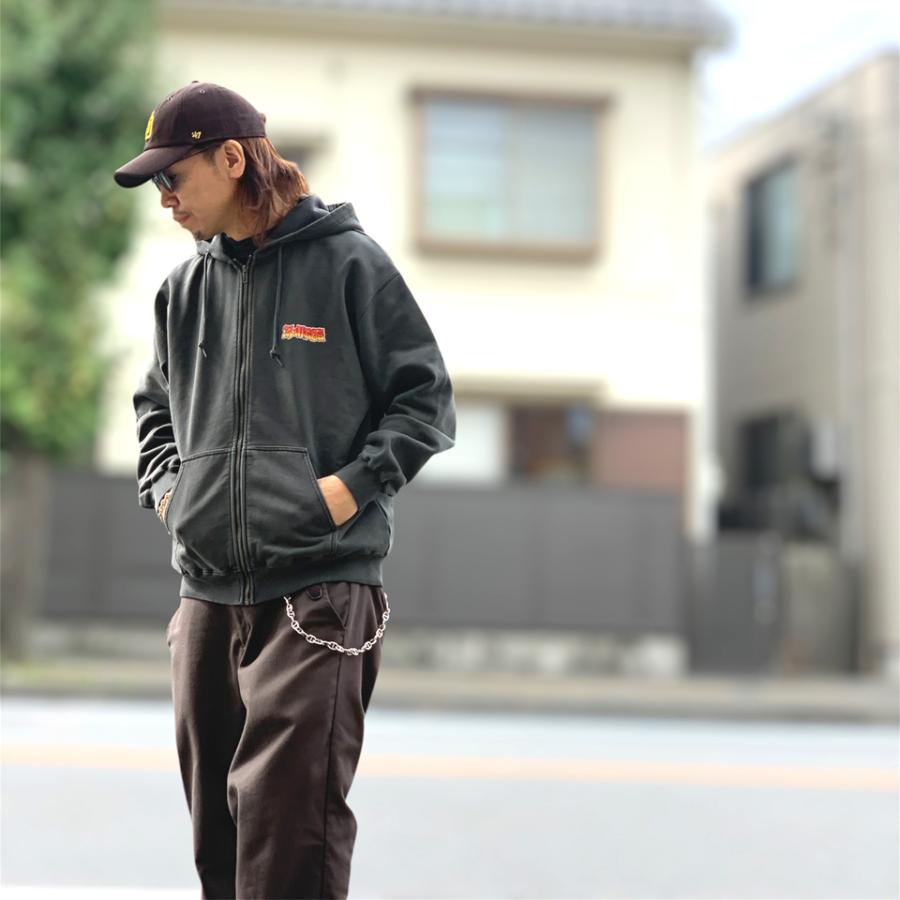 XLARGE（エクストラ ラージ） ジップパーカー PIGMENTDYE INDY GRAB
