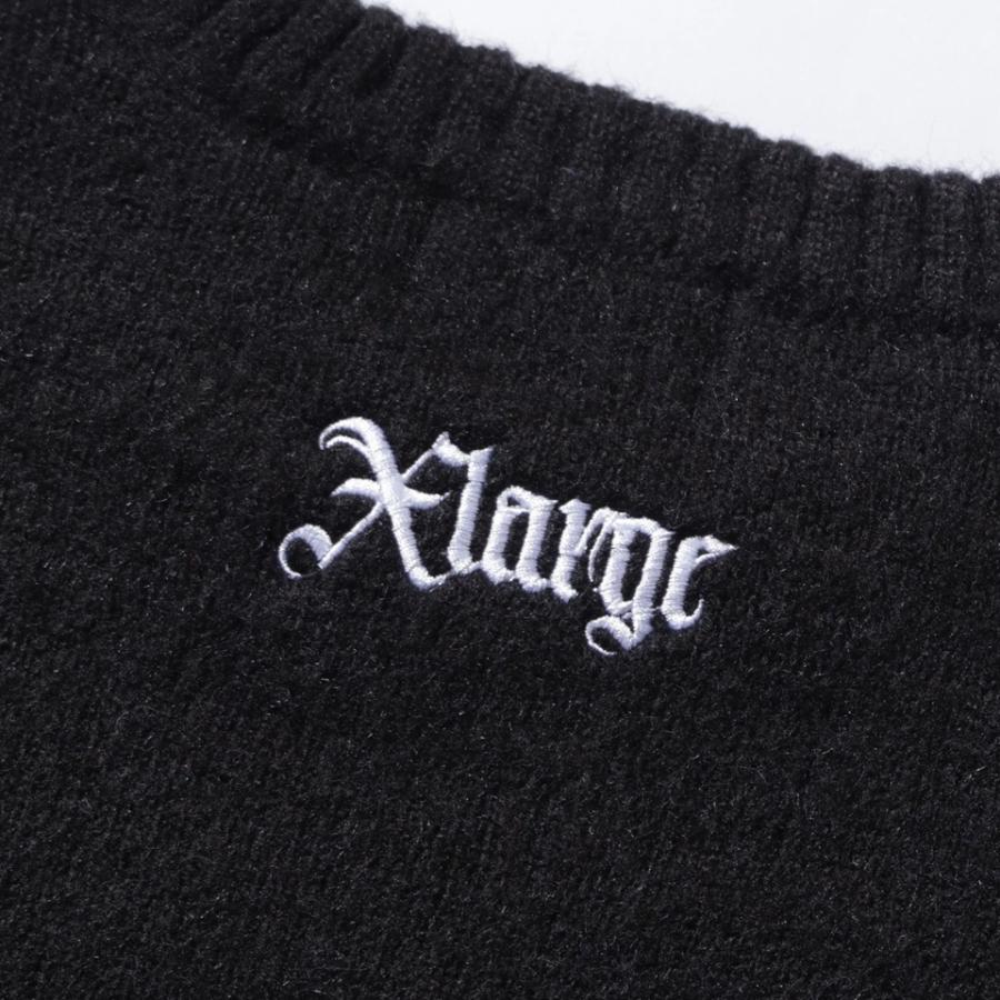 XLARGE（エクストラ ラージ） ニット セーター OLD ENGLISH MOHAIR