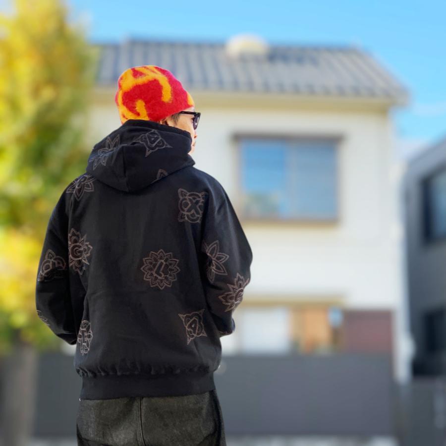 XLARGE（エクストラ ラージ） ジップパーカー ALLOVER EMBROIDERY ZIP