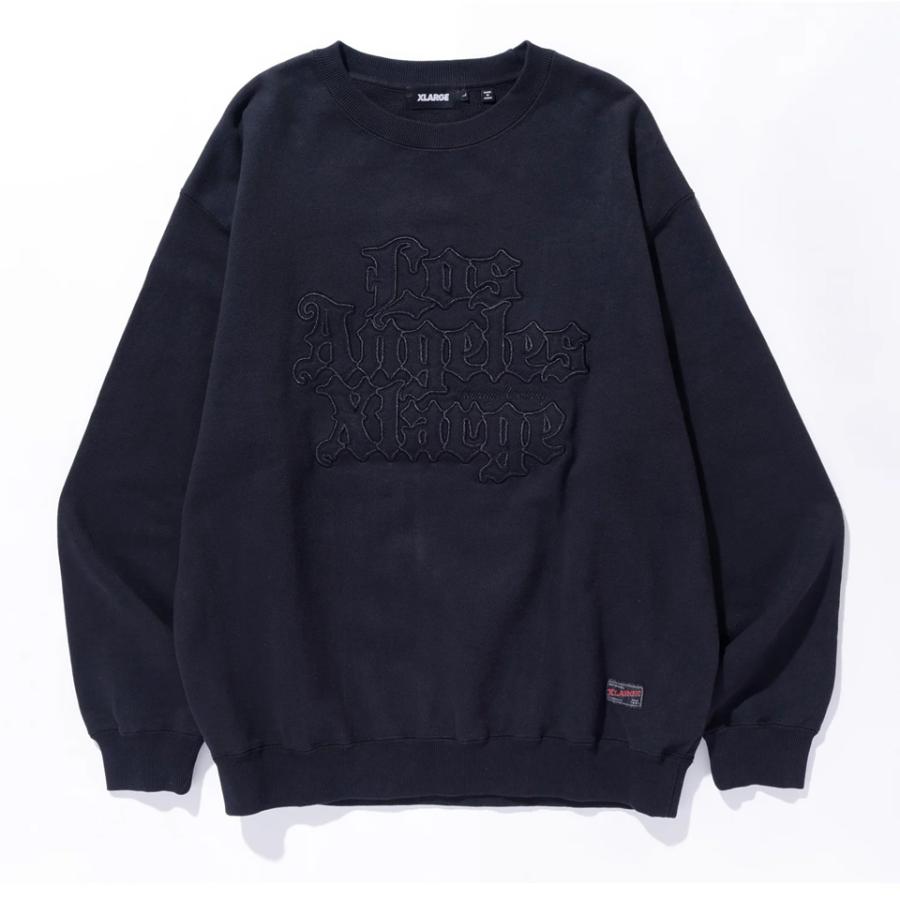 XLARGE（エクストラ ラージ） クルースウェット PATCHED OLD ENGLISH