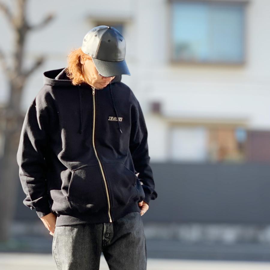 XLARGE（エクストラ ラージ） 全2色 ジップパーカー OG BOX ZIP UP
