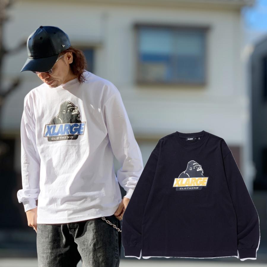 XLARGE（エクストラ ラージ） 全2色 ロンT Tシャツ OLD OG L/S TEE