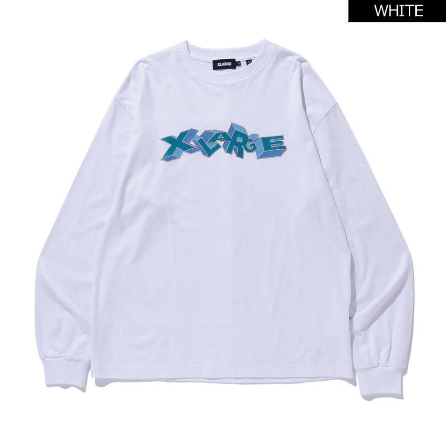 XLARGE（エクストラ ラージ） 全2色 ロンT Tシャツ 3D LOGO L/S TEE