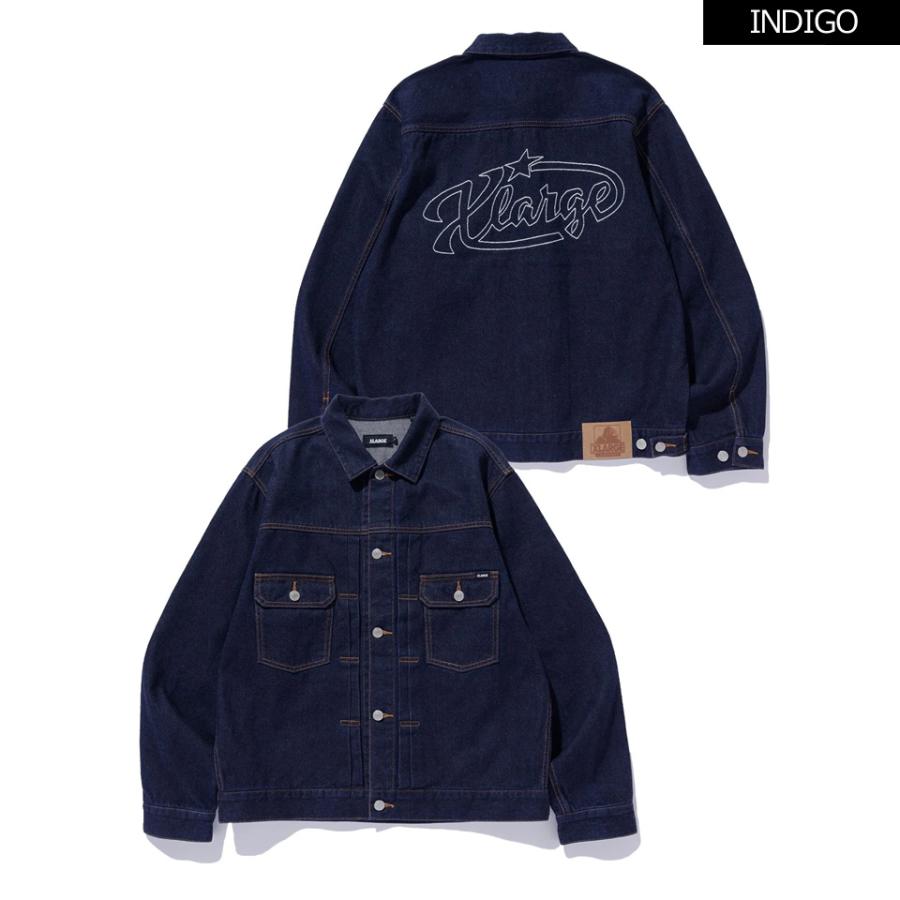 XLARGE（エクストラ ラージ） 全2色 デニムジャケット STAR LOGO DENIM