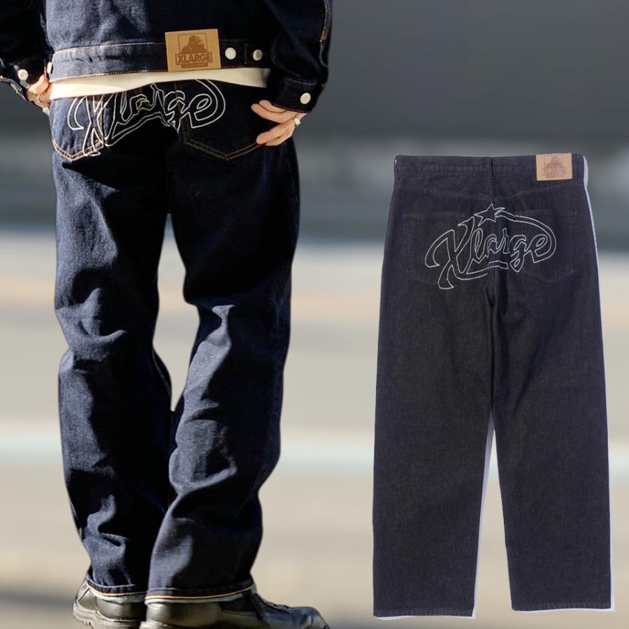 XLARGE（エクストラ ラージ） SALE セール 全2色 デニムパンツ STAR