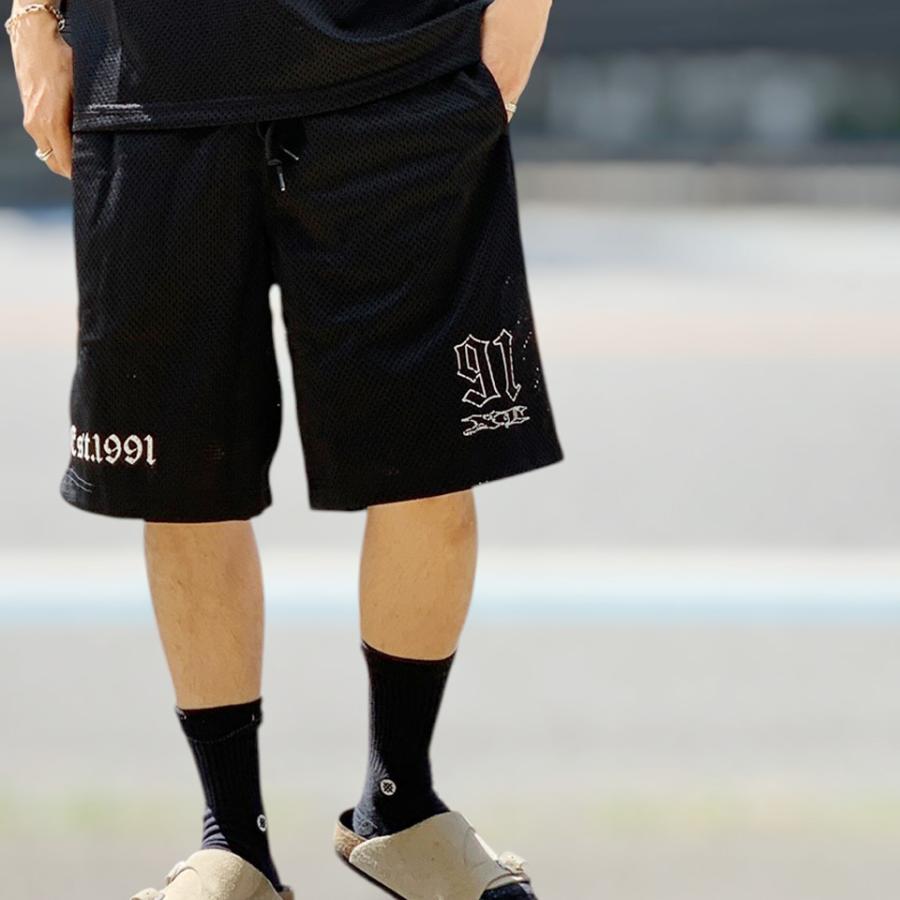 XLARGE（エクストラ ラージ） ショートパンツ OLD ENGLISH MESH SHORTS