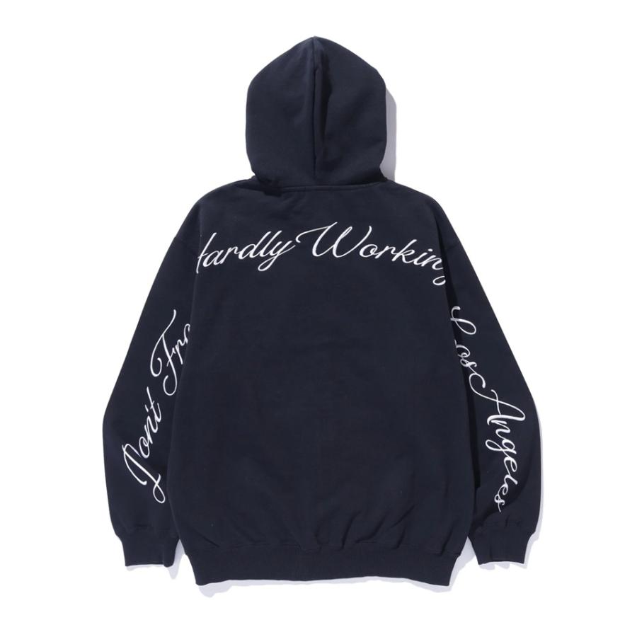 XLARGE（エクストラ ラージ） ジップパーカー CURSIVE ZIP UP HOODED
